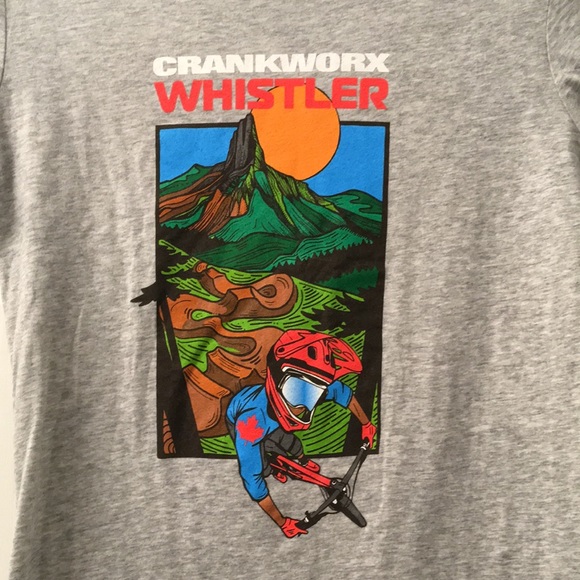 FREE WITH PURCHASE Crankworx Whistler T-shirt - Picture 2 of 4